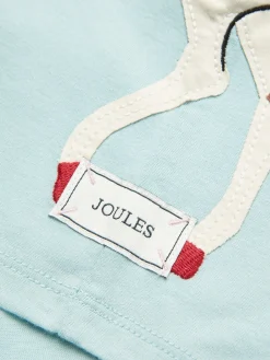 Girls' Ava Mint Green Artwork T-Shirt<Joules Best