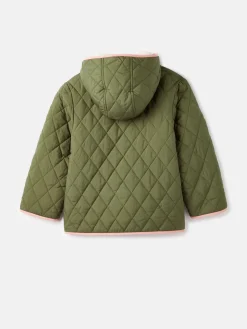 Girls' Kali Fleece Lined Reversible Quilted Jacket<Joules Hot