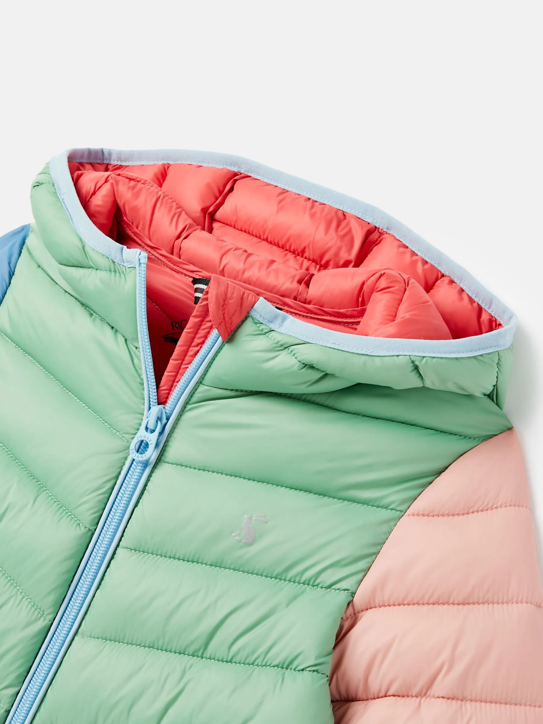 Girls' Kinnaird Showerproof Padded Coat<Joules Online