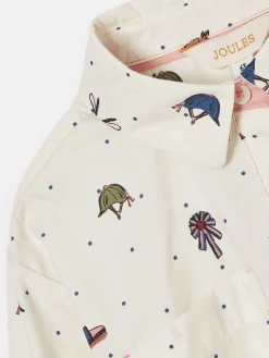 Girls' Liliana Cream Print Pop Over Blouse<Joules Sale