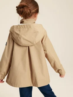Girls' Meadow Lightweight Waterproof Raincoat With Hood<Joules New