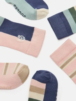Girls' Neat Feet 3 Pack Socks<Joules Outlet
