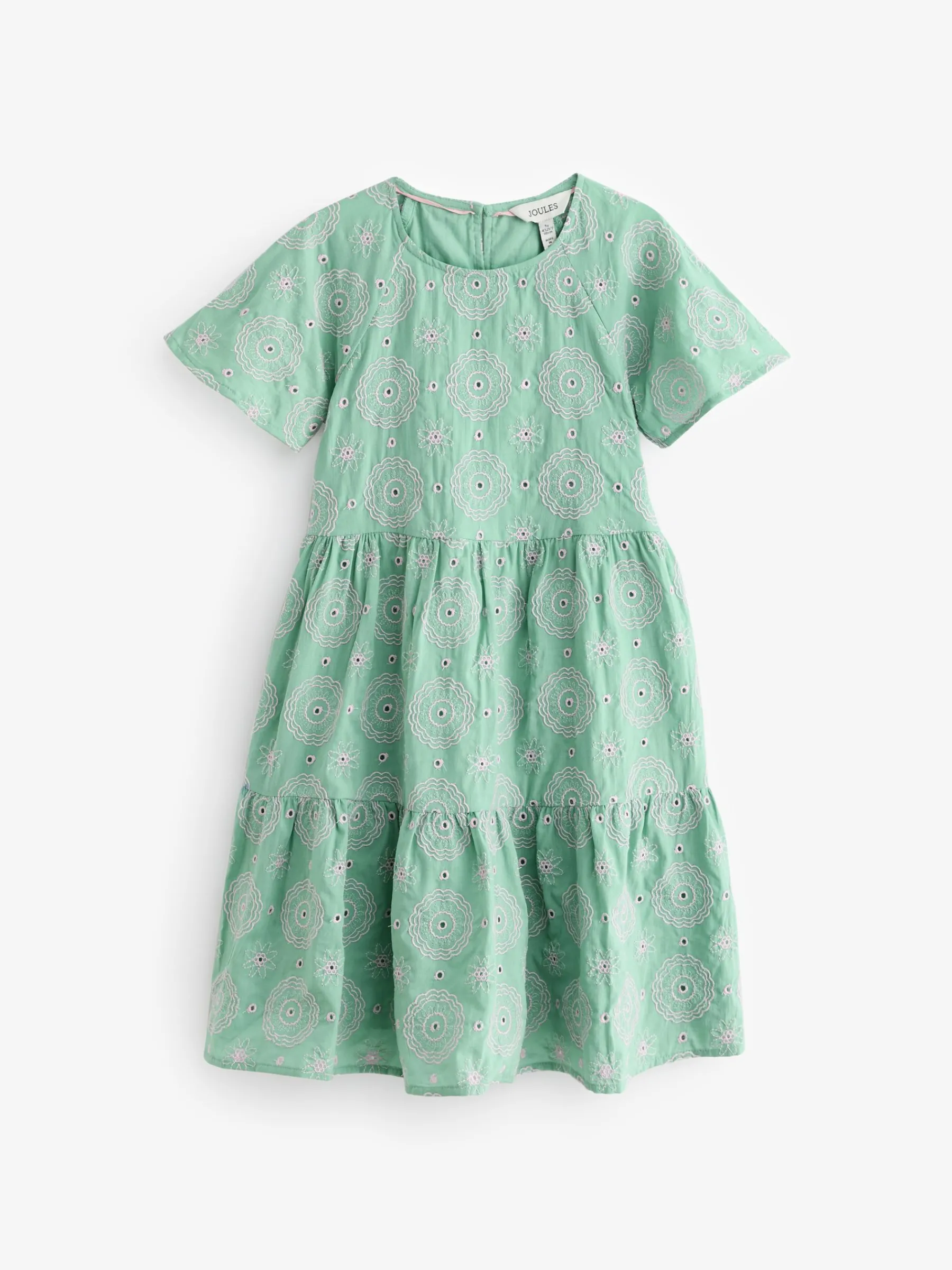 Girls' Sunshine Tiered Woven Dress<Joules New