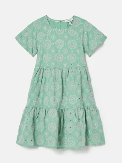 Girls' Sunshine Tiered Woven Dress<Joules New