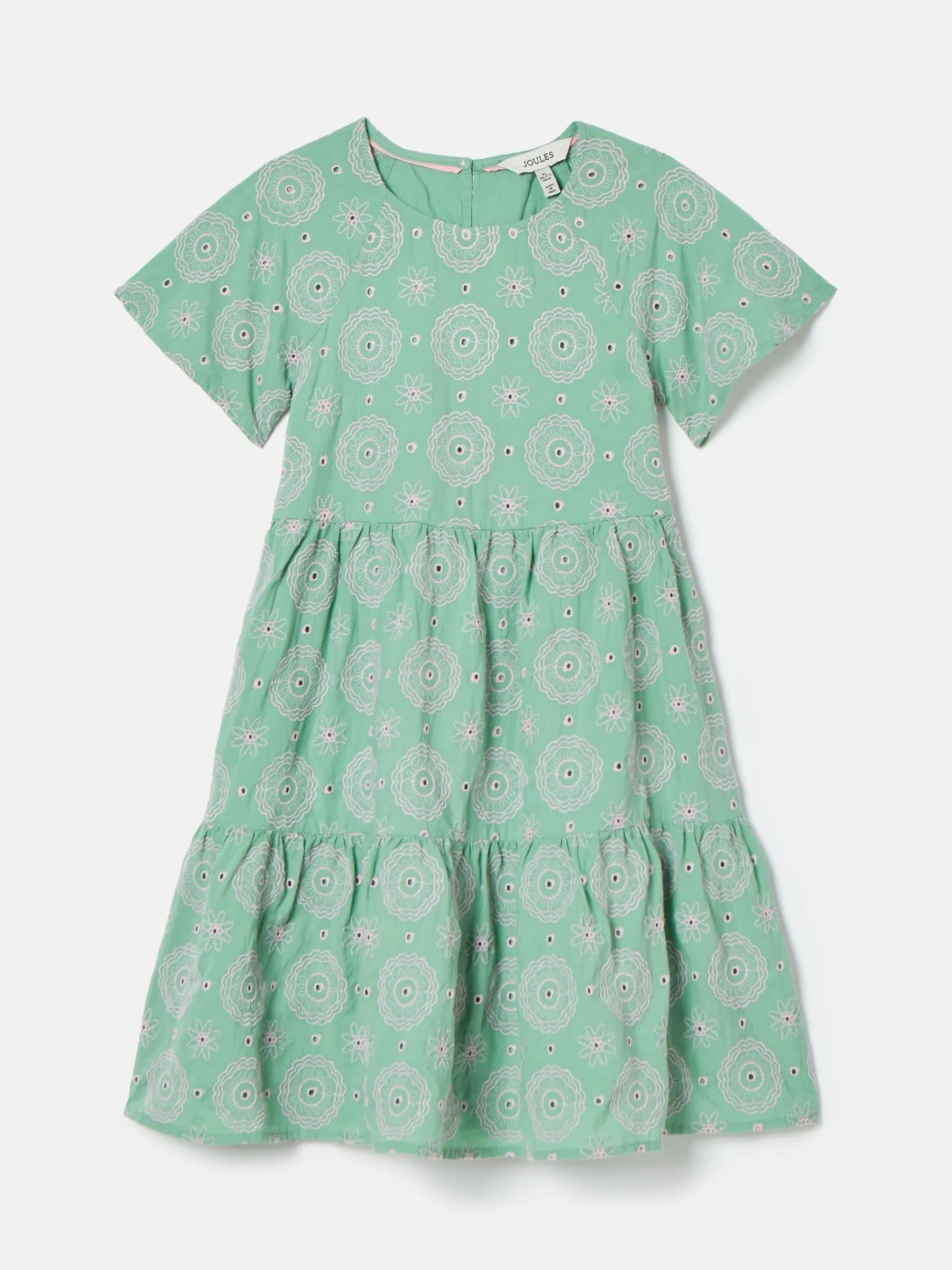 Girls' Sunshine Tiered Woven Dress<Joules New