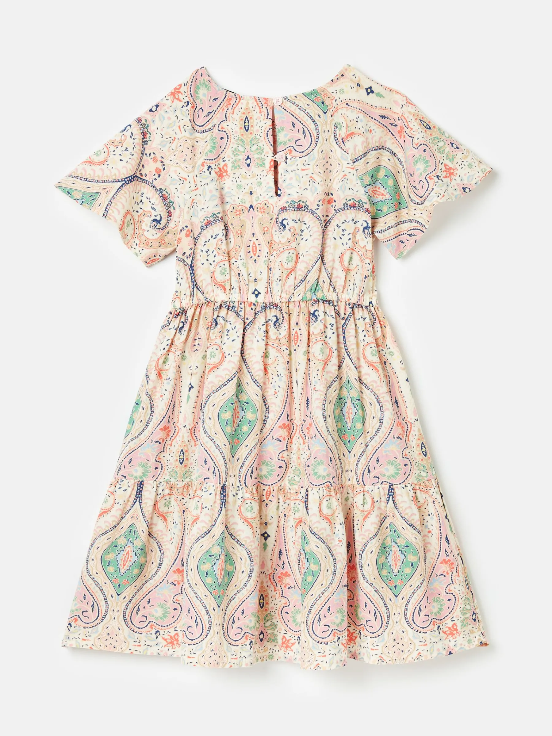 Girls' Sunshine Tiered Woven Dress<Joules Outlet