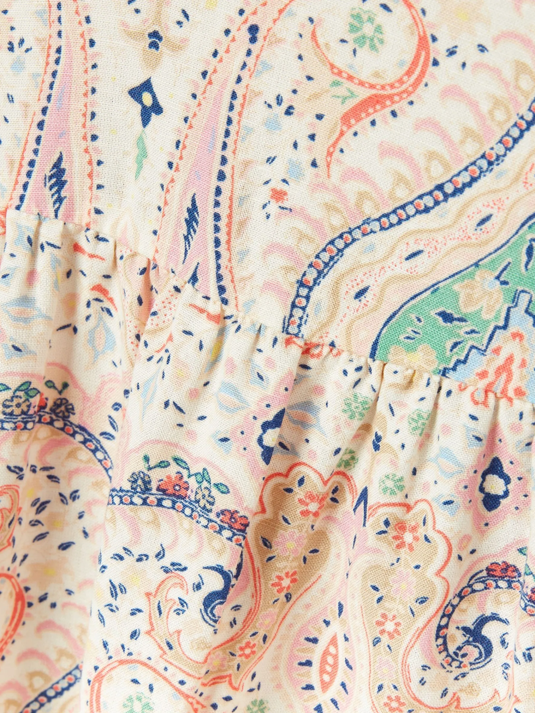 Girls' Sunshine Tiered Woven Dress<Joules Outlet