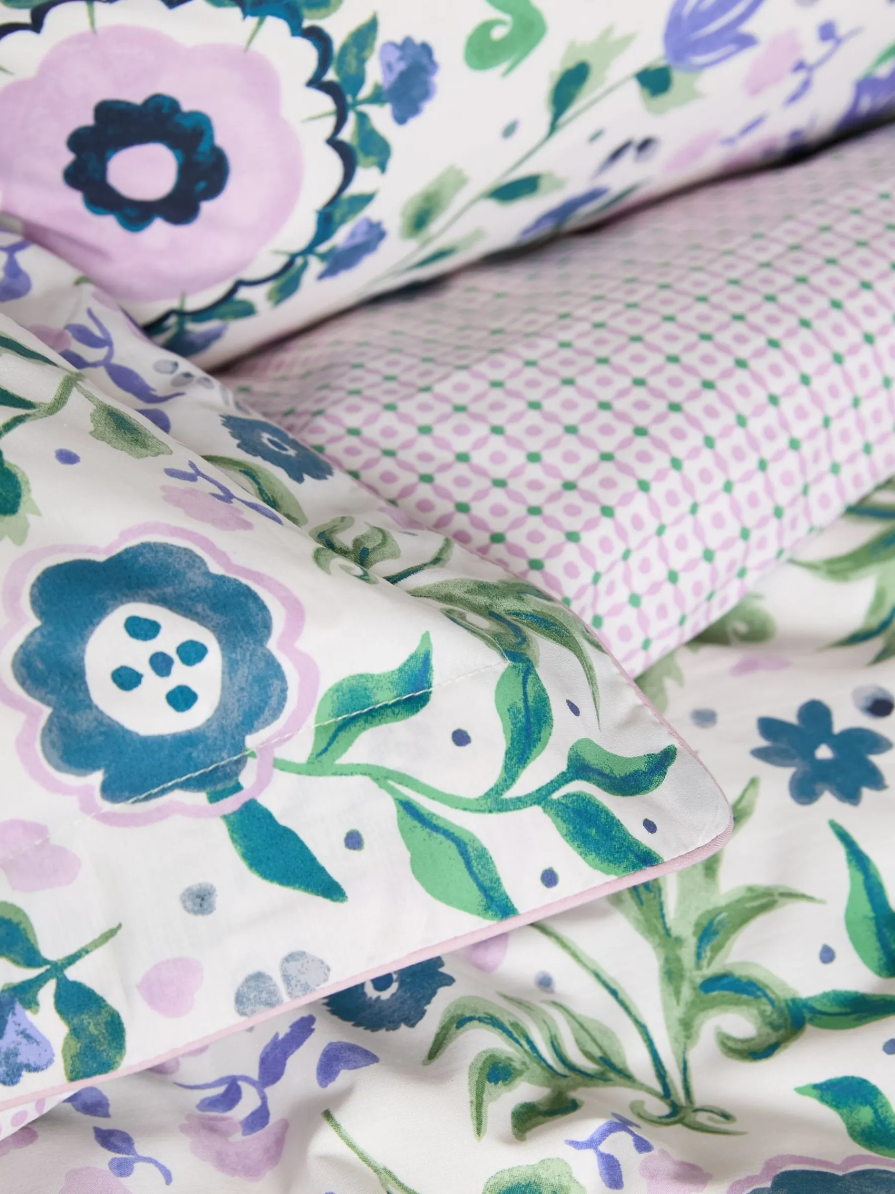Festival Flowers Cover Set<Joules Best