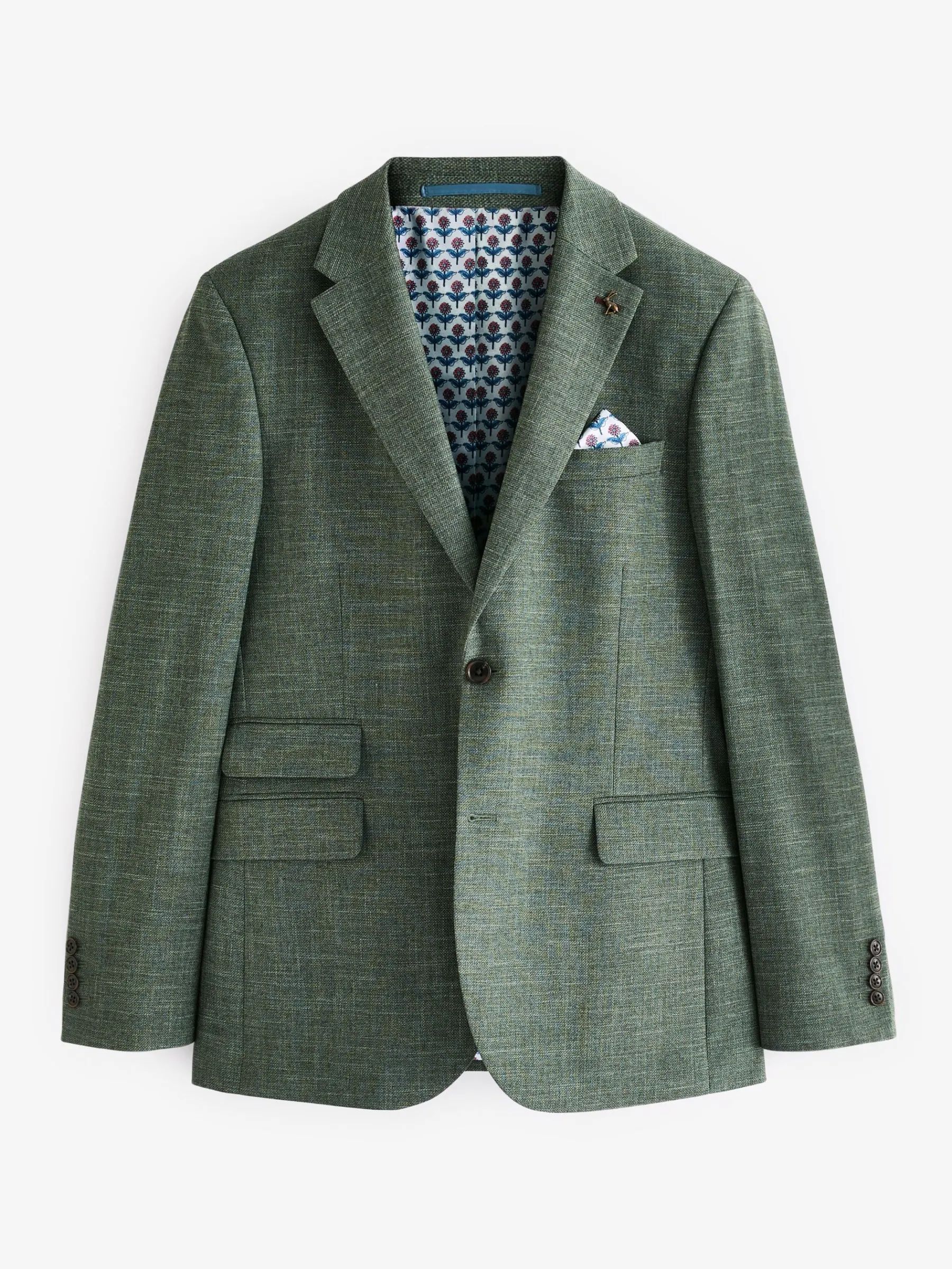Slim Textured Suit Jacket<Joules Best