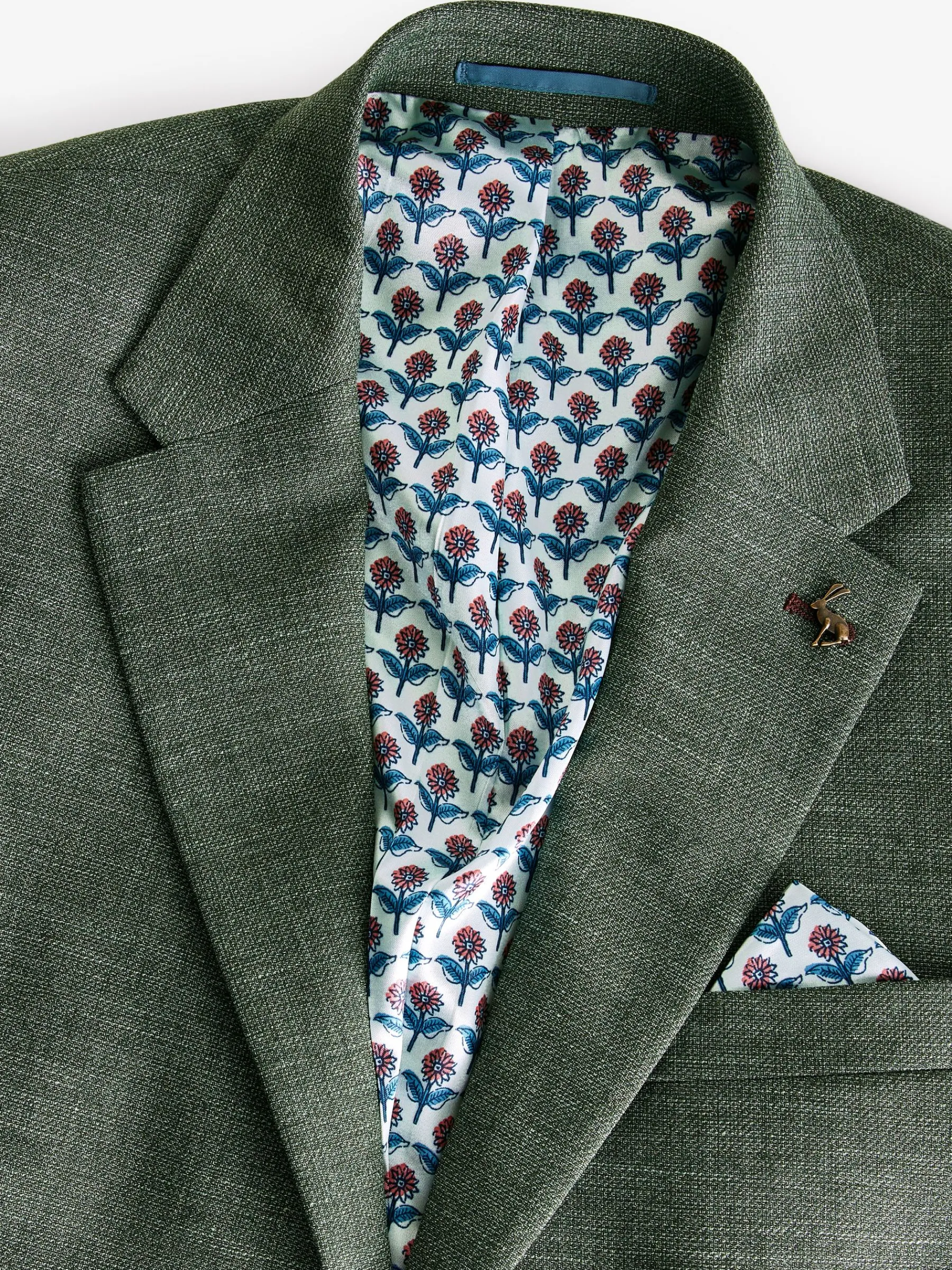 Slim Textured Suit Jacket<Joules Best