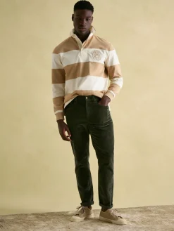 Straight Leg Corduroy Trousers<Joules Hot