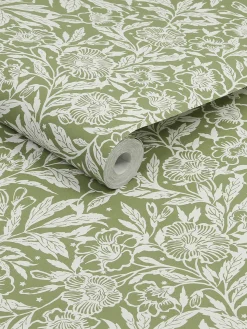 Twilight Ditsy 10M Wallpaper<Joules Outlet