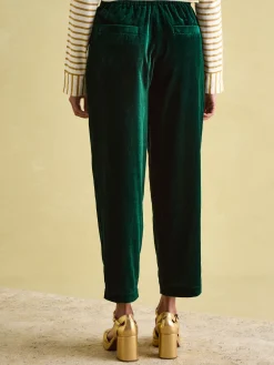 Velvet Straight Leg Trousers<Joules New