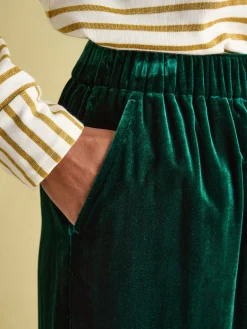 Velvet Straight Leg Trousers<Joules New