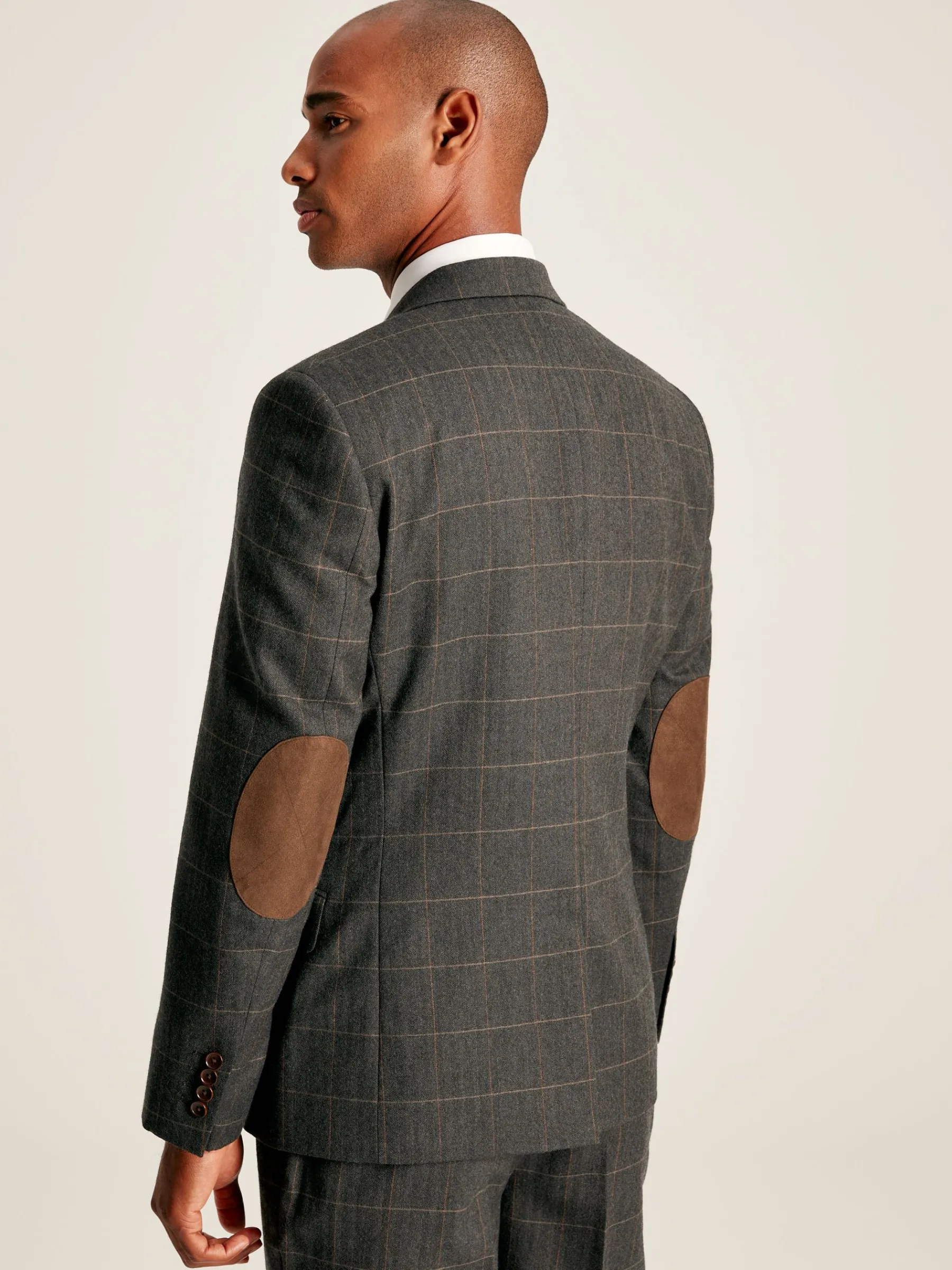 Window Pane Check Slim Fit Suit Jacket<Joules