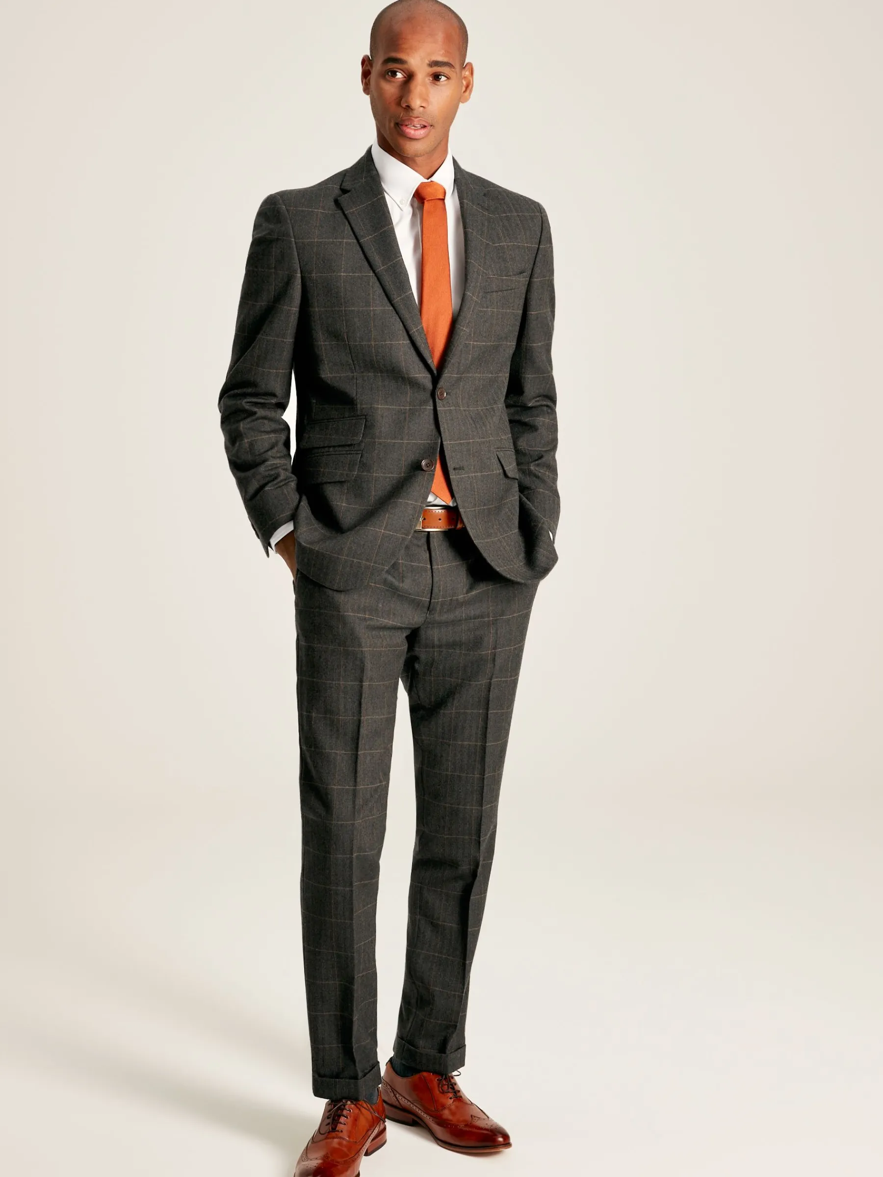 Window Pane Check Slim Fit Suit Jacket<Joules