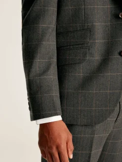 Window Pane Check Slim Fit Suit Jacket<Joules