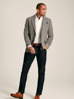 Prince of Wales Check Slim Fit Blazer<Joules Clearance