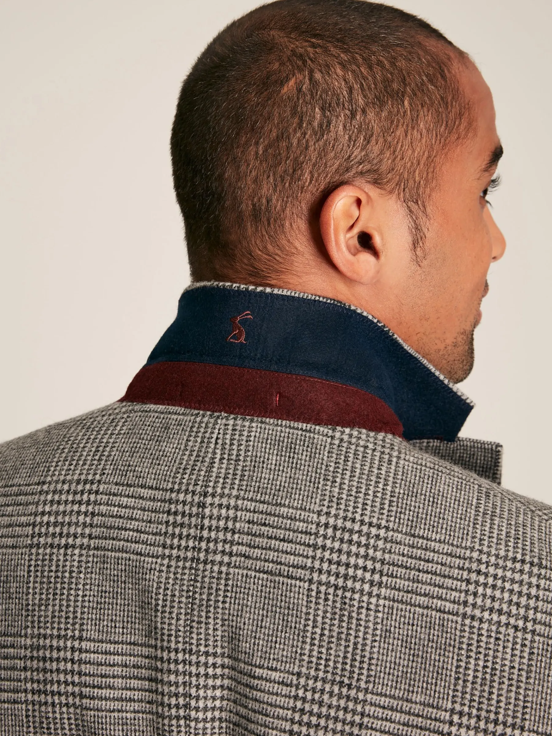 Prince of Wales Check Slim Fit Blazer<Joules Clearance