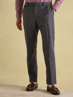 Slim Fit Flannel Suit Trousers<Joules Discount