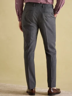 Slim Fit Flannel Suit Trousers<Joules Discount