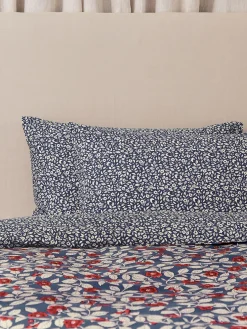 Grove Floral Set of 2 100% Cotton Standard Pillowcases<Joules New