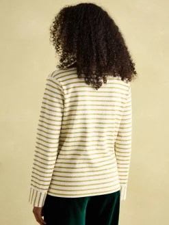 Harbour V-Neck Jersey Top<Joules Discount