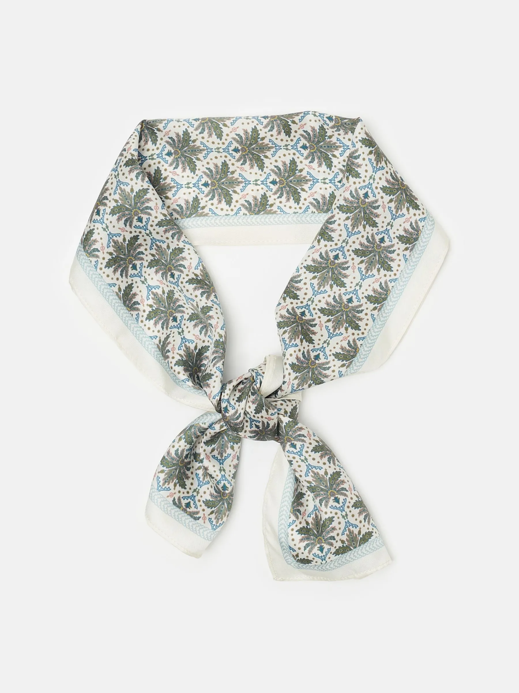 Highgrove Skinny Printed Scarf<Joules Clearance