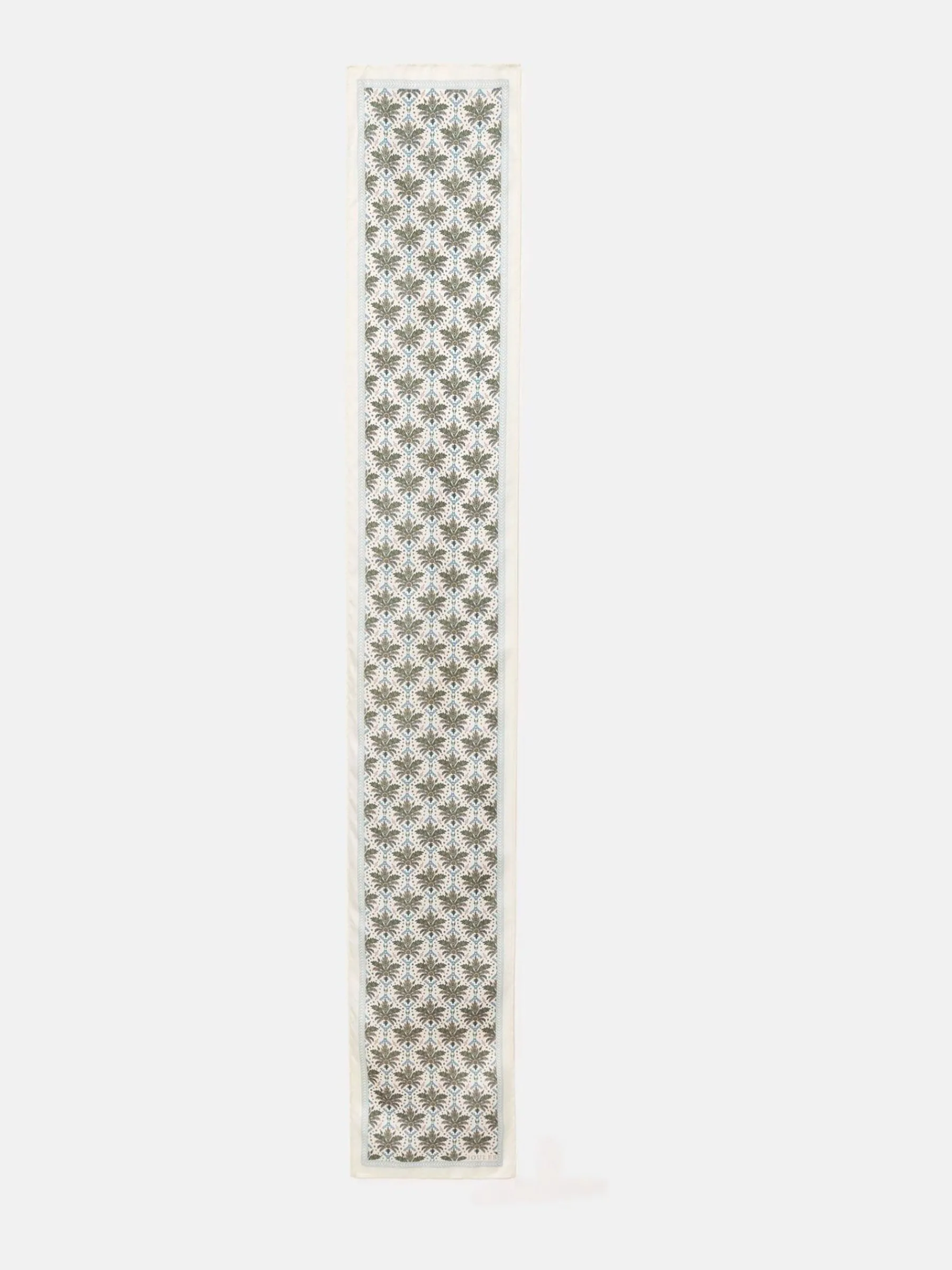 Highgrove Skinny Printed Scarf<Joules Clearance