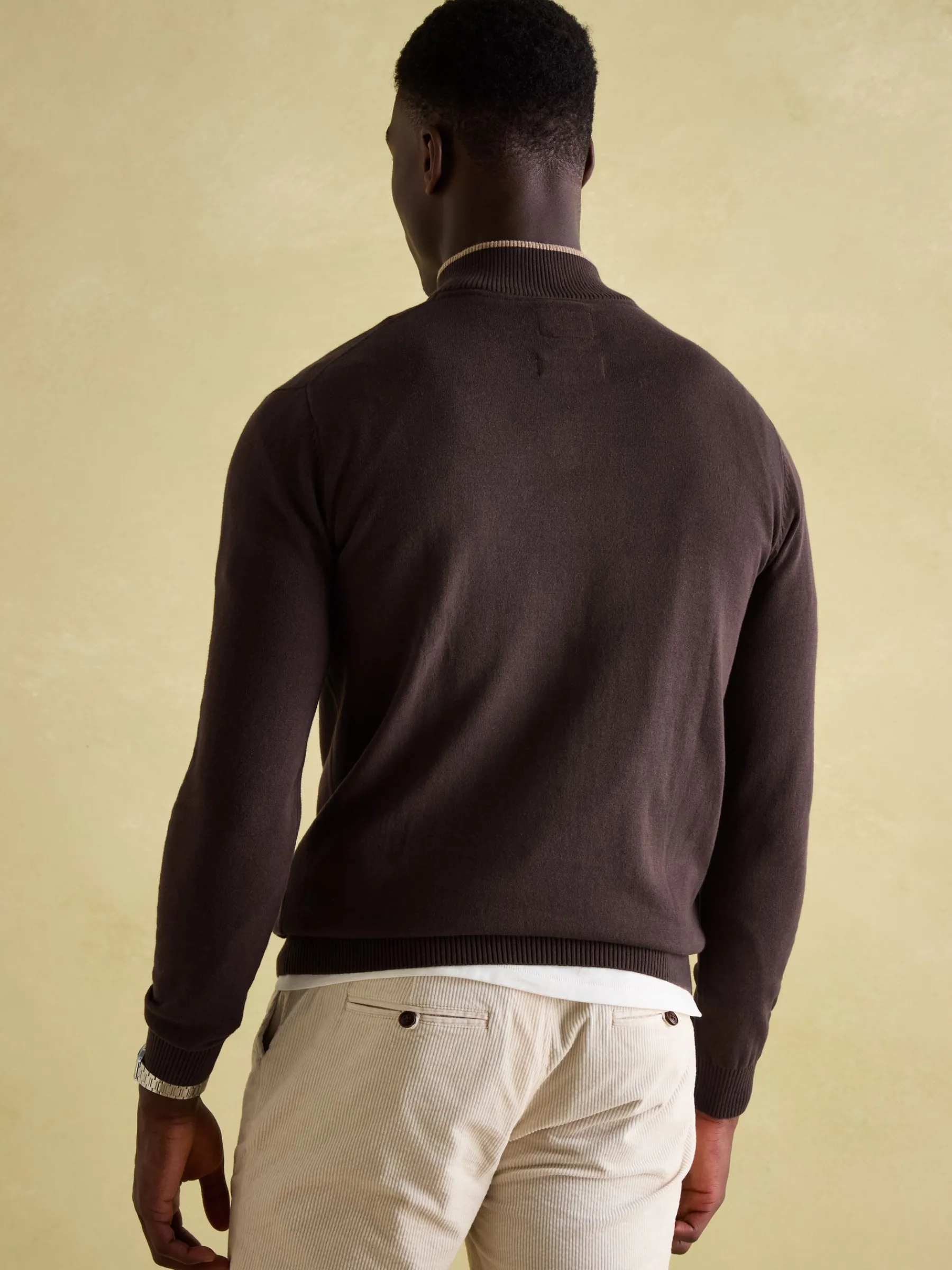 Hillside Quarter Zip Knit Jumper<Joules Discount