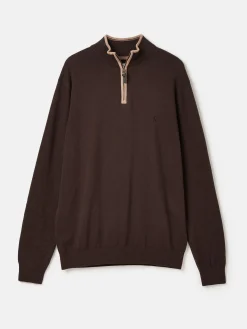 Hillside Quarter Zip Knit Jumper<Joules Discount