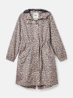 Holkham Ditsy Floral Waterproof Packable Raincoat With Hood<Joules