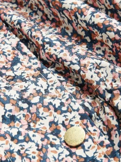 Holkham Ditsy Floral Waterproof Packable Raincoat With Hood<Joules