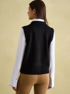 Holly Regular Fit Knitted Vest<Joules Best