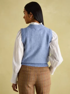 Holly Knitted Vest<Joules