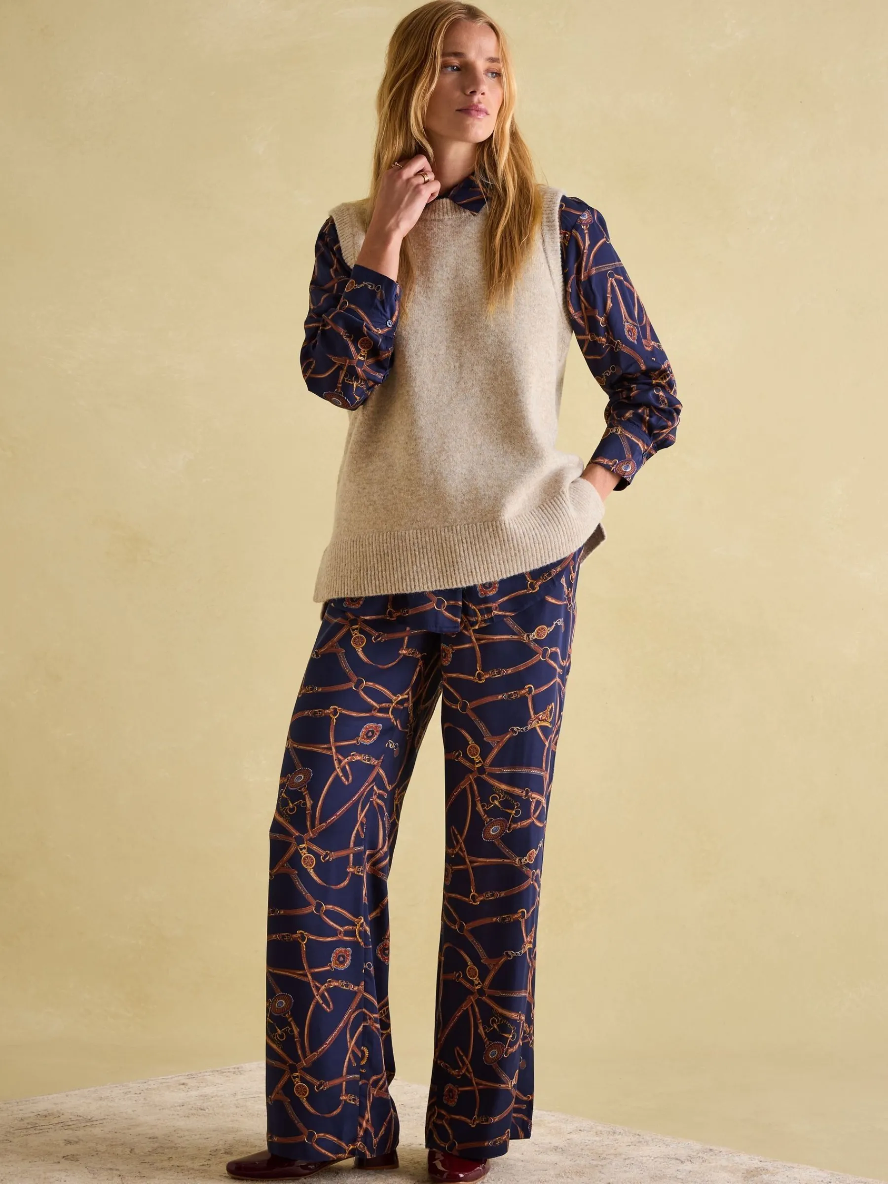 Holly Longline Knitted Vest<Joules Clearance