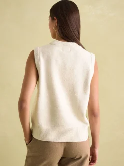 Holly Regular Fit Knitted Vest<Joules Online