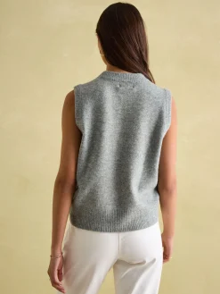 Holly Regular Fit Knitted Vest<Joules Sale