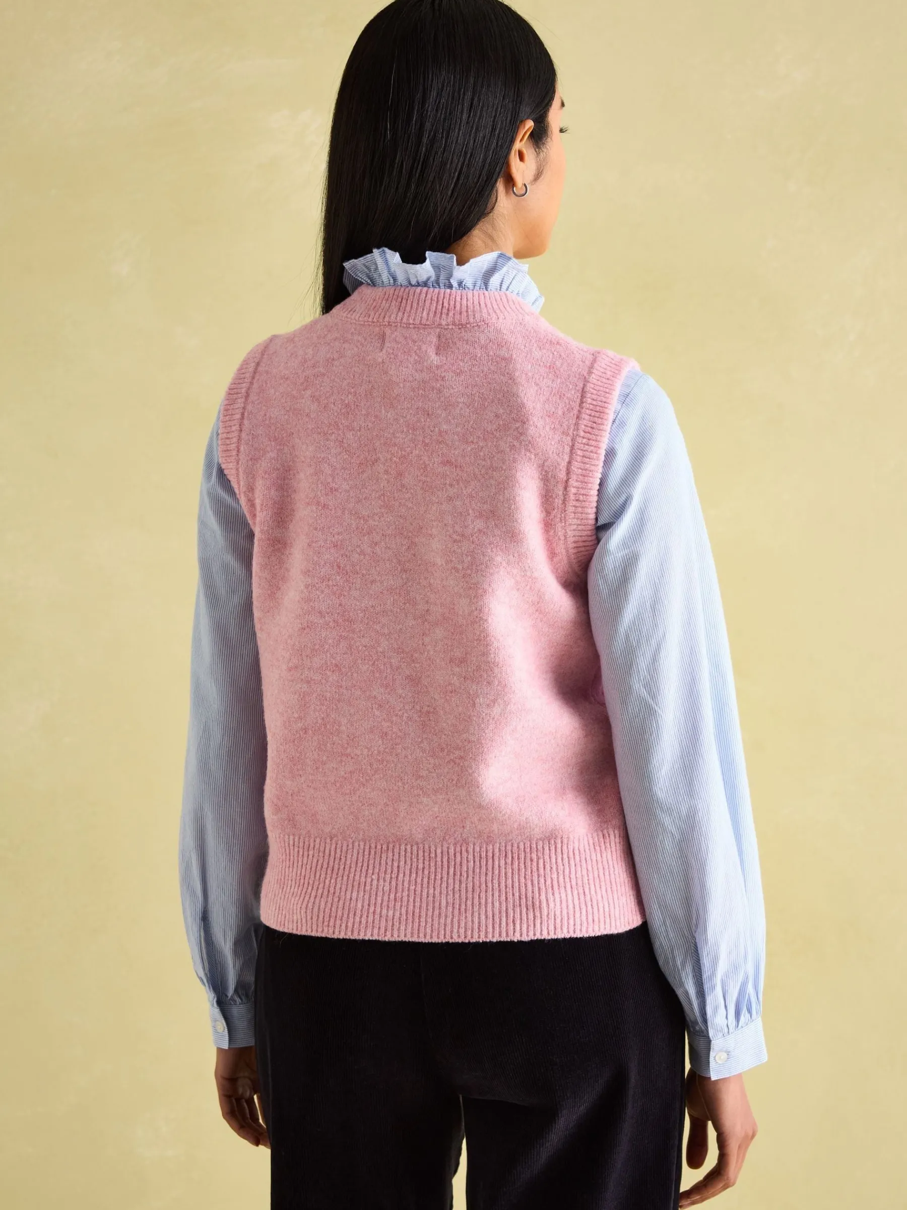 Holly Knitted Vest<Joules New