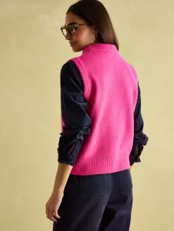 Holly Regular Fit Knitted Vest<Joules Sale