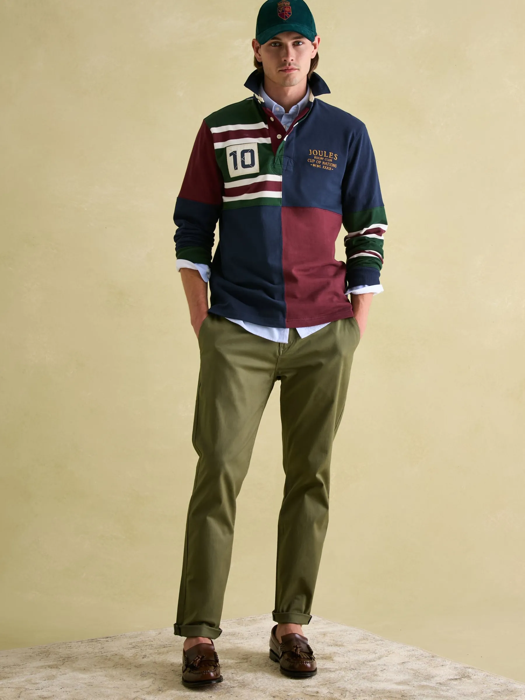 Hotch Potch Embellished Striped Rugby Shirt<Joules Online