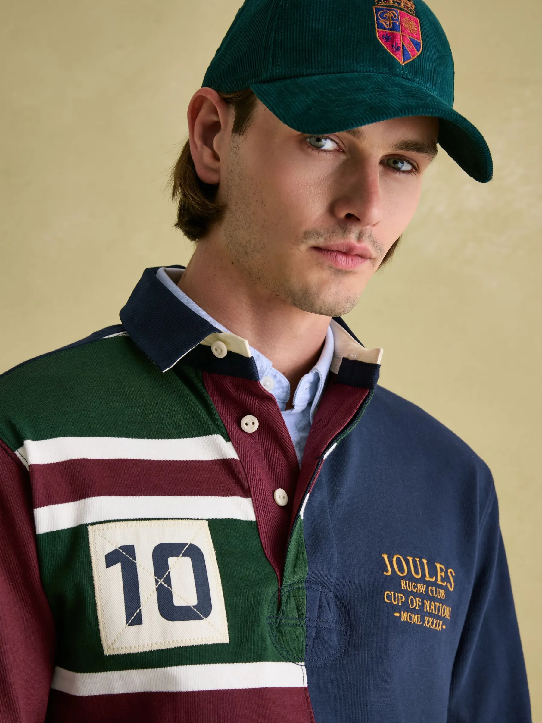 Hotch Potch Embellished Striped Rugby Shirt<Joules Online