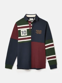 Hotch Potch Embellished Striped Rugby Shirt<Joules Online