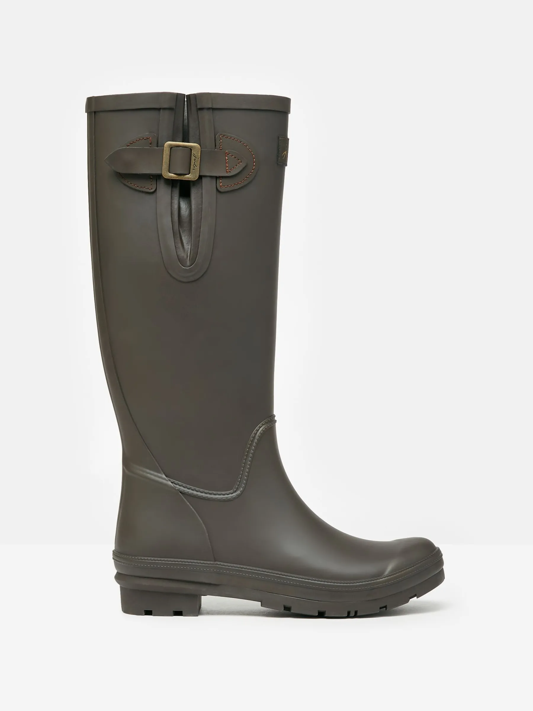 Houghton Chocolate Brown Adjustable Tall Wellies<Joules New