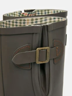 Houghton Chocolate Brown Adjustable Tall Wellies<Joules New