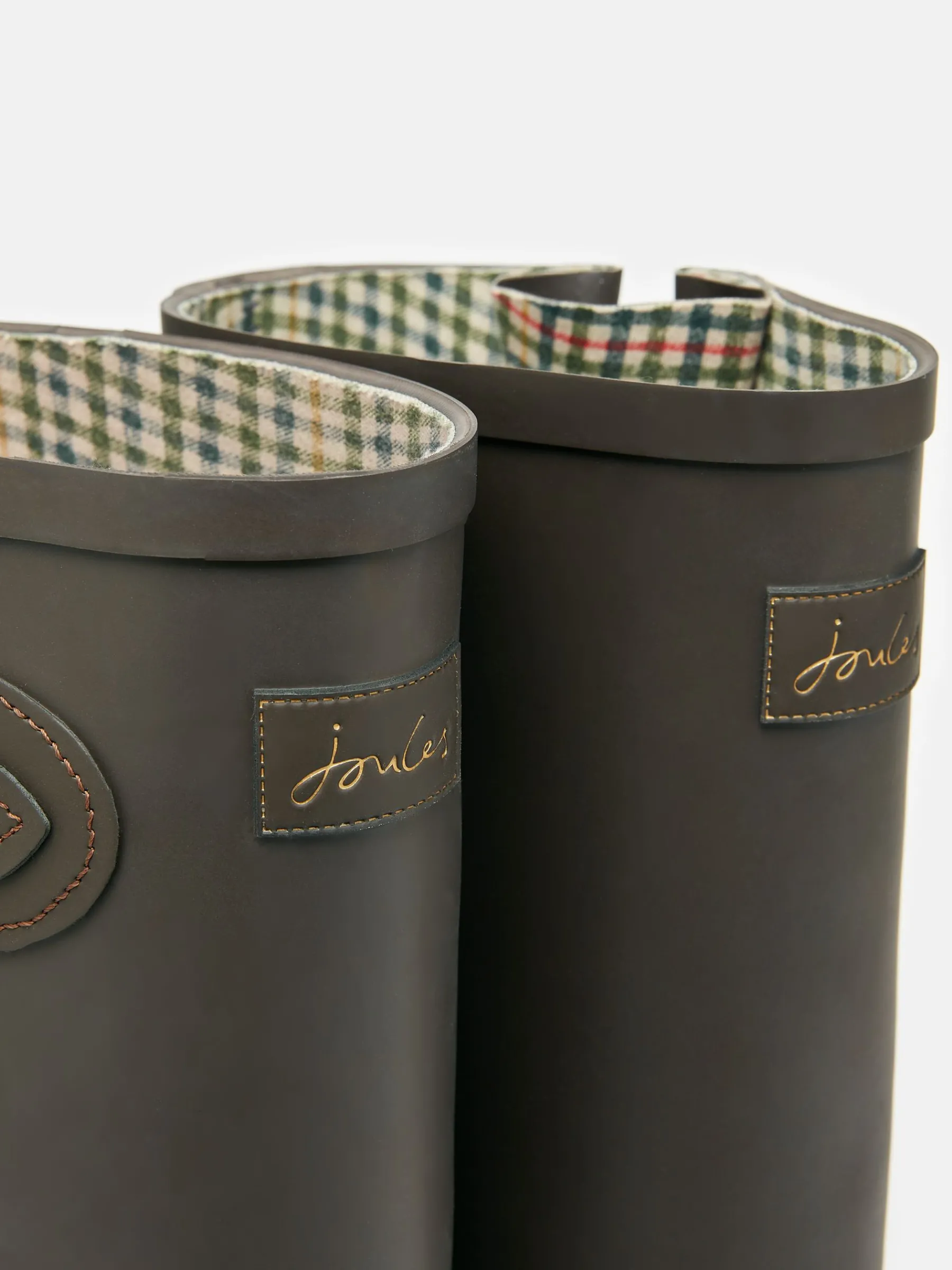 Houghton Chocolate Brown Adjustable Tall Wellies<Joules New