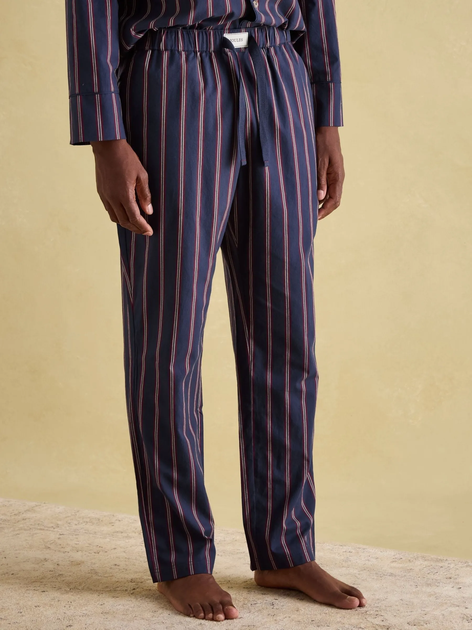 Hugo Navy Stripe Cotton Pyjama Set<Joules Best