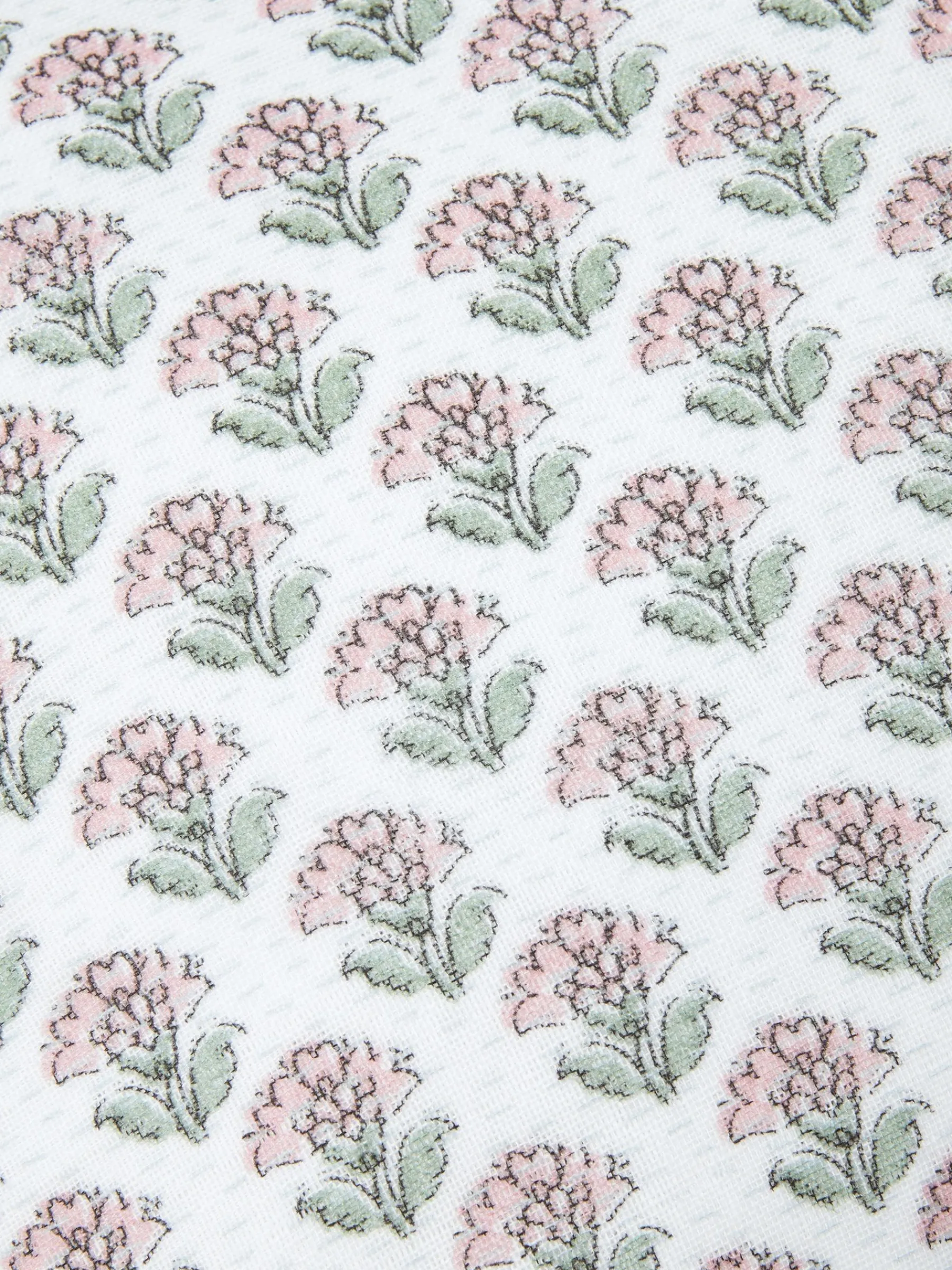 Indienne 100% Cotton Printed Cushion<Joules New