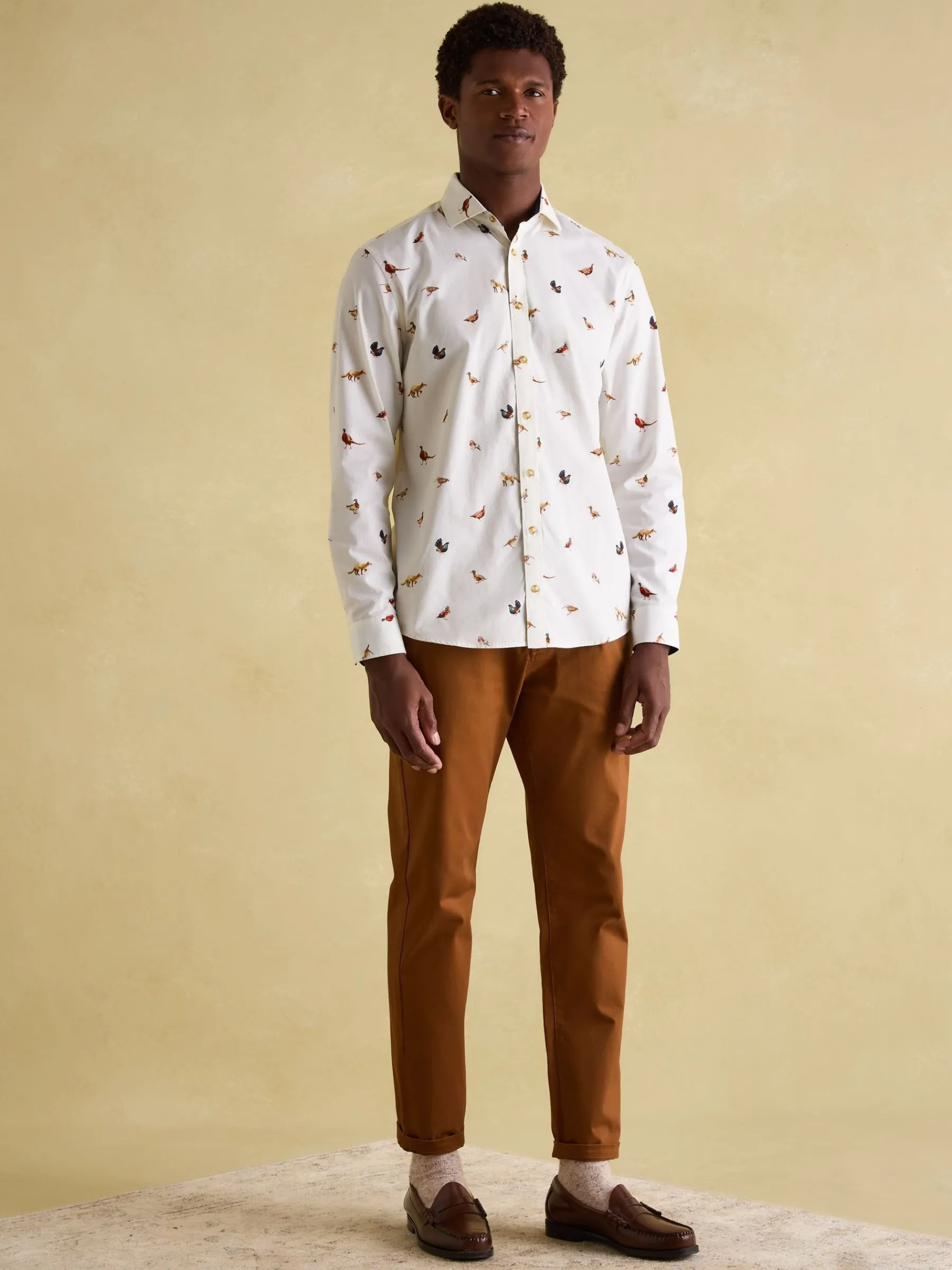 Invitation Cotton Shirt<Joules New