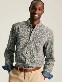 Invitation Green Floral Cotton Shirt<Joules Sale